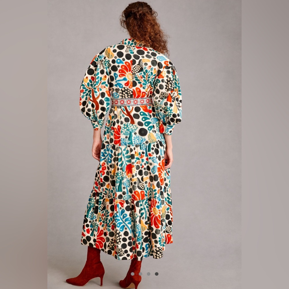 Belted Farm Rio Coat Dress - Picture 3 of 9